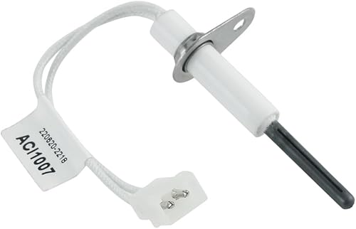 Mgoodoo Encendedor de calefacción de superficie caliente de nitruro de silicio, repuesto de encendedor de barra caliente de 120 V para encendedores