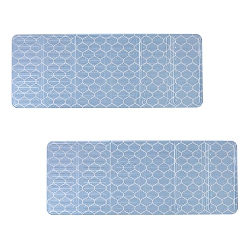 Yardwe Protectores contra Salpicaduras de Diseño Moderno y 2 Piezas de Fácil de Limpiar Aislamiento Térmico para Estufa de Gas para Cocina