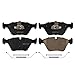 Detroit Axle - Front Brake Pads for BMW 330Ci 330i 330xi M3 M5 M6 X3 Z4 Ceramic Brake Pads w/Hardware Replacement