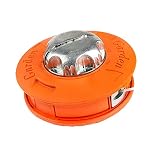 Moritale Cabezal Desbrozadora Universal M10 X 1,25 Izquierda Bobina de Hilo Cortabordes línea de Carretes Aluminio Repuestos (M10 X 1,25)