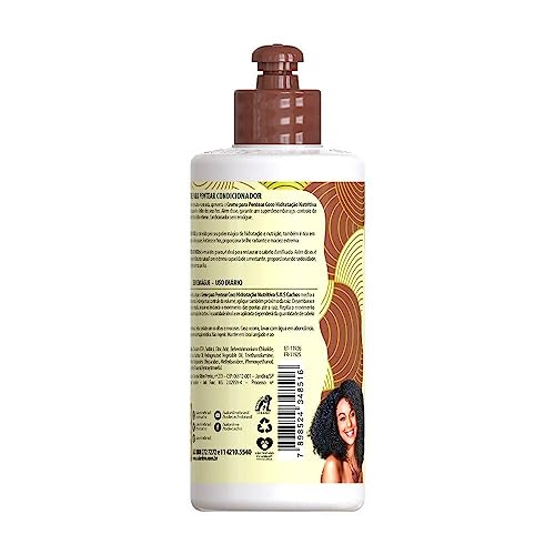 Salon Line, Creme de Pentear, S.O.S Cachos, Óleo de Coco, Vegano - Para Cabelos Ondulados, Cacheados