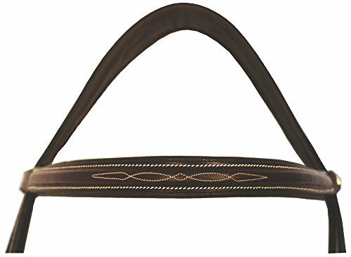 Henri de Rivel Pro Mono Crown Fancy Stitched Padded Bridle - Thumbnail 5