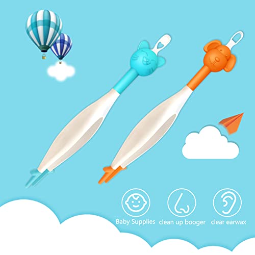 Baby Nose And Ear Cleaner, Safe Baby Booger Remover, Nose Cleaning Tweezers, Nose Cleaner For Baby Infants And Toddlers, Dual Earwax And Snot Removal Tools #TOP1