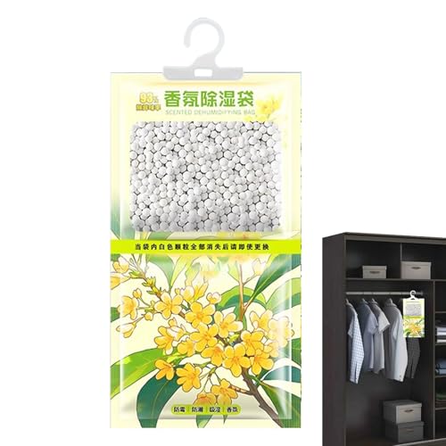 CGACCSD Absorbe la humedad del armario, absorbe la humedad para el baño y el armario - Bolsa de protección contra la humedad perfumada de larga duración, absorbe el exceso de humedad y