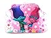 Trolls 7" Satin Handbag with Rope Handle