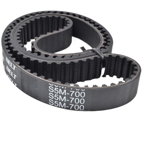 Courroie de distribution S5M pas 5mm longueur 655 mm et 570mm à 675mm pour moteur pas à pas