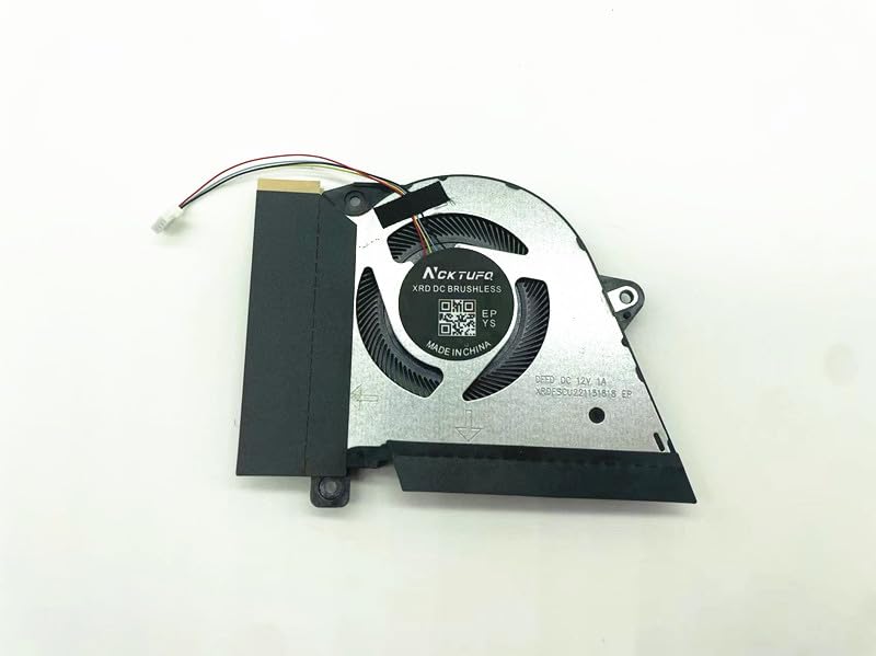 Image of Laptop CPU+GPU Cooling Fan Replacement for ASUS Rog Zephyrus G14 GA401 GA401I GA401IV GA401IU GA401IH GA401II DFSCK22105182H FMBB DFSCK22115181H FMBC 12V 1A Fan