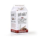 got milk? Crispy Wafer Spirals Chocolate Creme Filled Spirals, 14.11 Ounce