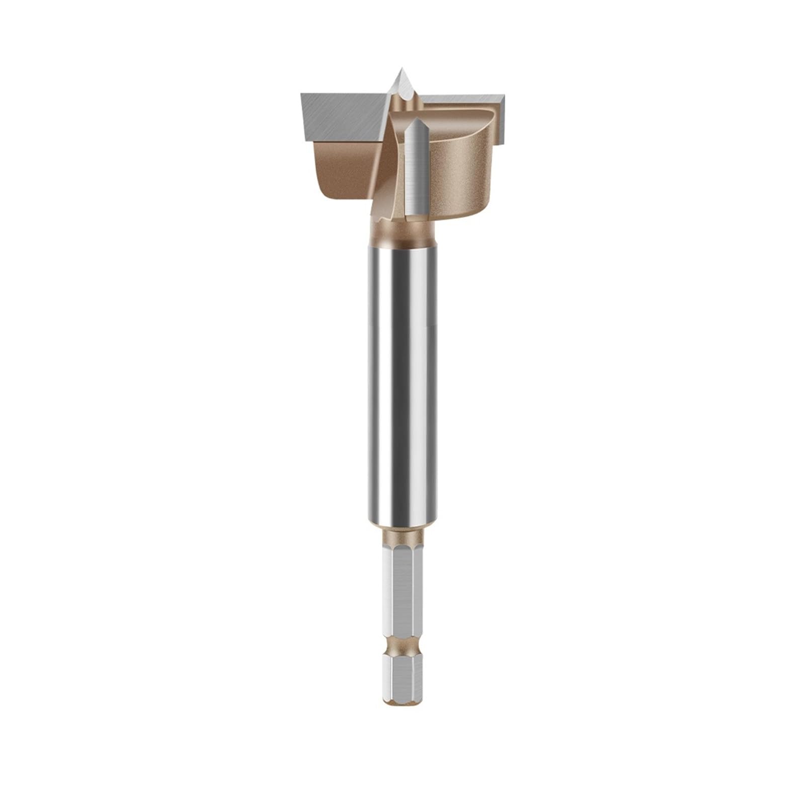 Tête d'alésage à charnière, scie cloche tige hexagonale de 1/4"