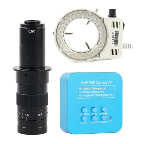 Lbg 16MP FHD 1080P 2K 4K 60FPS { HDMI USB YƗpfW^dqrfI TF Jgѓdb CPU PCB C YA_v^[(180x with led)