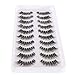 Newcally Lashes Natural Wispy False Eyelashes Cat Eye Lashes Hand-Knotted Soft Light Volume Fake Lashes Multipack