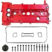 Aluminum Valve Cover Assembly Kit Compatible with 2014-2022 Ford Focus S SE SEL Titanium EcoSport 2.0L L4 -Gas Replace FM5Z6582E FM5Z6582A FM5E6K271AC
