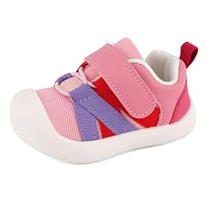 MK MATT KEELY Baby First Walker Shoes Boys Girls Cartoon Anti-Slip Walking Sneakers for Infant Toddler