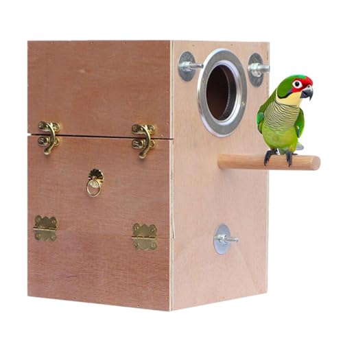 Nichoirs D'élevage D'oiseaux De Perruche -Nid de perro Maison D'accouplement Pour Perroquets Volière En Bois Pour Oiseaux Cage Pour Perruches - Nichoir Pour Perroquets, Pigeons, Perruches, Calopsittes