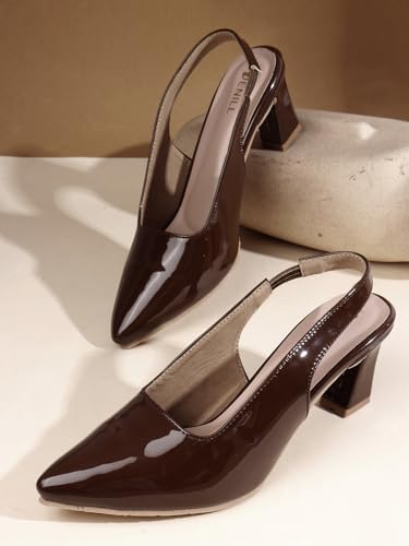 Denill brown heels – image 2