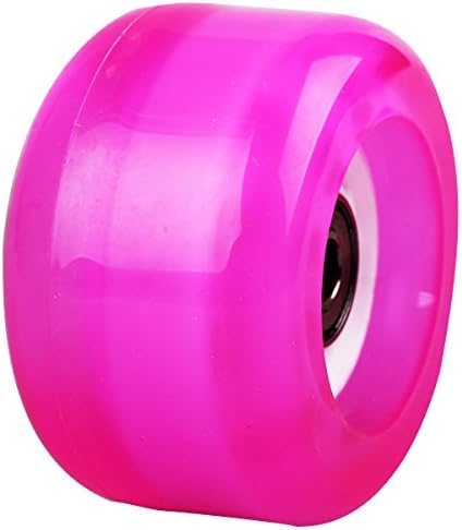 JINCAO Rosy PU Drift Plate Skate Board Wheel Bearings Assembled Ready to Use