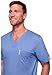 Cherokee Men's Premium Core Stretch V-Neck Scrub Top, Ceil, Large