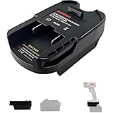 for Milwaukee to for Ridgid 18V Battery Adapter (Convert for M18 Battery for Ridgid Tool)