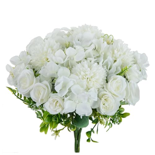 Accesorio regalo artesanal con ramo de flores artificiales de LXURY 8