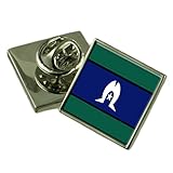 Select Gifts Torres Strait Islanders Anstecknadel Abzeichen graviert personalisierten Box
