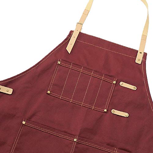 delantal Jardín barbacoa cocina delantal lindo cafetería capa impermeable lona tablero cocina accesorios for hornear más tamaño