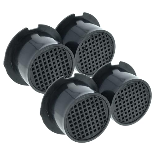 vhbw 4X Air Filter Replacement for Miele 5466530, 9447050 for Fridge - Activated Carbon