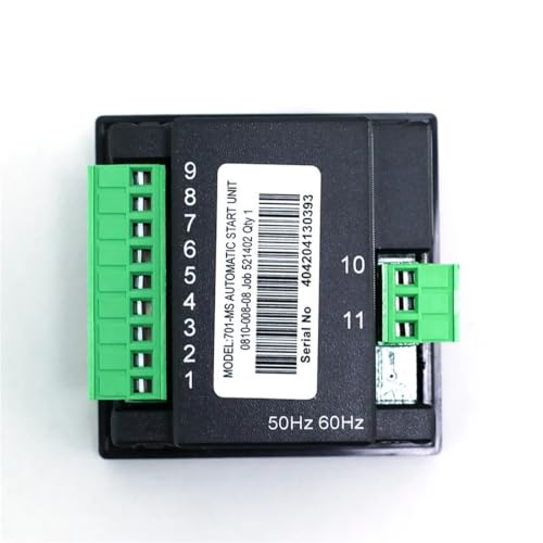 Controlador DSE701MS para arranque manual de generador con llave de control 5