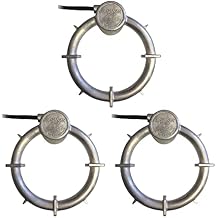 Farm Innovators 3 Pack Submergible Bucket Heater for up to 5 Gallon Bucket, 1000W Aluminum Water Heater for Plastic, Rubber, or Metal Livestock Water Container
