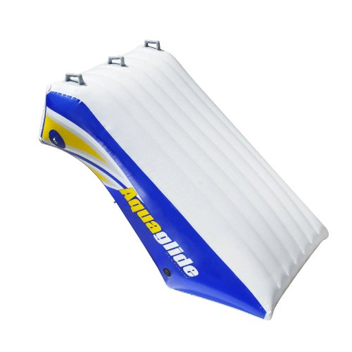 AQUAGLIDE Plunge Slide - Slide Attachment for Water Trampolines,Multicolor