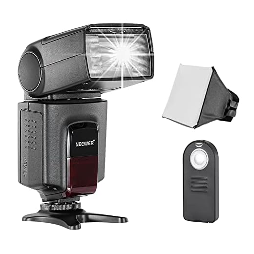 Neewer TT560 Speedlite Flash Kit for Canon Nikon Sony Pentax DSLR Camera with Standard Hot Shoe，Includes: (1) TT560 Flash,(1) Flash Diffuser,(1) Remote Control