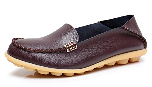 Image of VenusCelia Women's Natural Comfort 2 Walking Flat Loafer