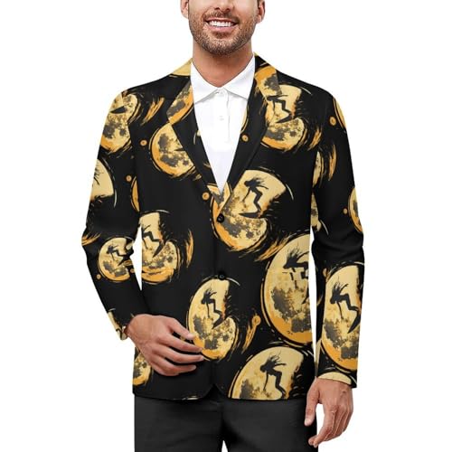 Women Beach Surfer Hawaiian Wave Surfing Men's Suits Dress Business Formal Suit Print Jackets Coat for Wedding Party