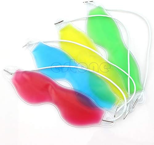 Yziss Gel Eye Mask Cold Pack Warm Hot Ice Cool Soothing Tired Eyes Headache Pad New