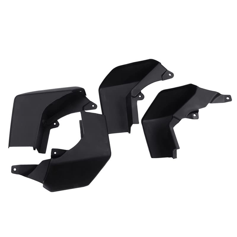 Set Di 4 Parafanghi Per Land Rover Discovery 4 2009-2015, Paraspruzzi Anteriori E Posteriori In Plastica Resistente, Facili Da Montare Senza Foratura, Protezione Da Fango E Detriti