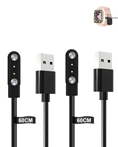 Câble pour montre Dakofied D1B chargeur magnétique solide USB pour écran 1,83"