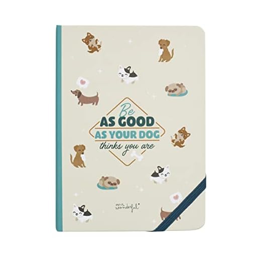 Sr. Wonderful – Cuaderno – Amantes de las mascotas, Sé tan bueno como tu perro piensa que eres
