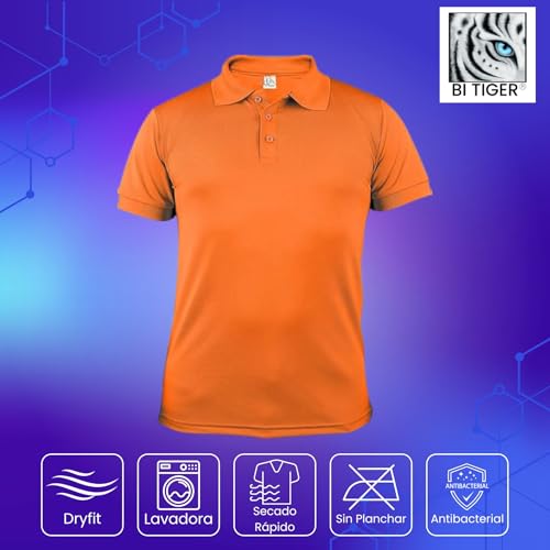 Opiniones y reviews de Playera Polo Naranja los más recomendados. 15 Playera Polo Naranja marca B! TIGER (2)
