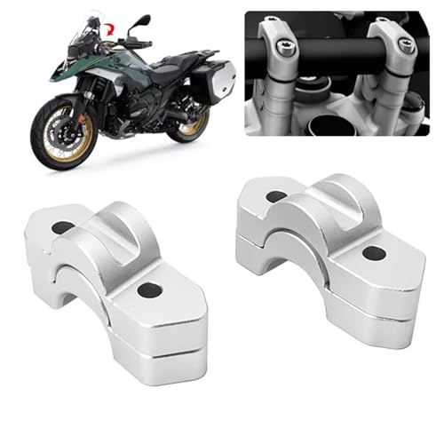 Kit rehausseur de guidon R1300GS pontet rehaussé de 15 mm