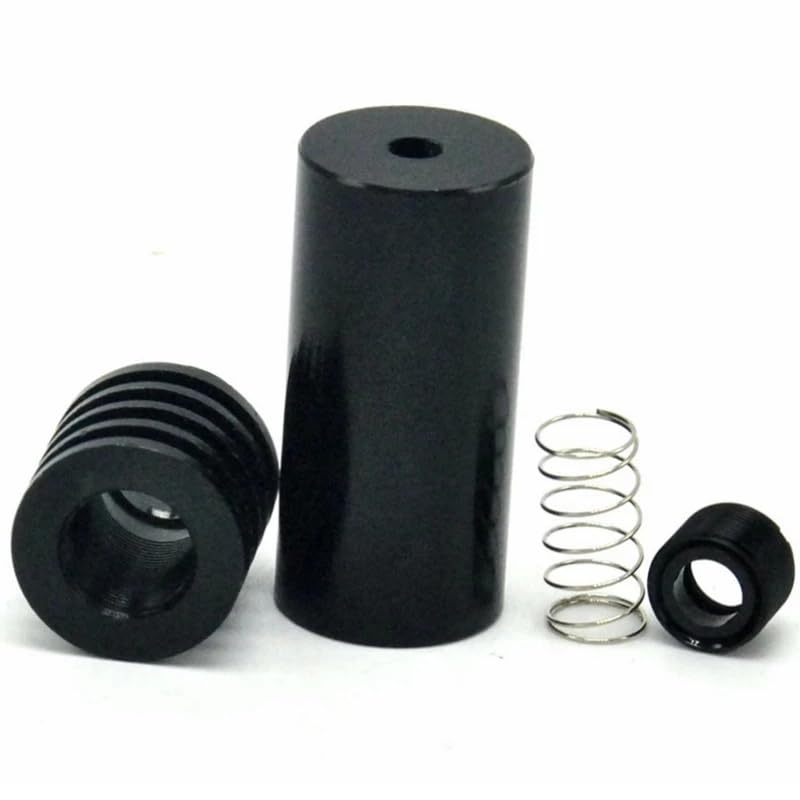 2pc Focusable 16x50mm 9mm Laser Diode Housing/Case with 405nm 450nm Glass Lens