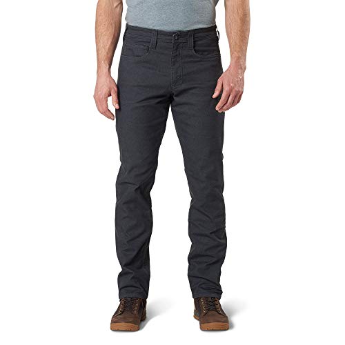 5.11 Tactical Men's Defender-Flex Slim Pants, Twill Poly-Cotton, Classic Pockets, Volcanic, 34Wx34L, Style