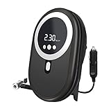 Auelek Compressore Aria Portatile Auto con Display Digitale, Compressore D'aria...