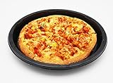 Disposable CPET Plastic oven baking Pizza Pans - Durable Tray for Pizza Cookies Cake Bread Focaccia...