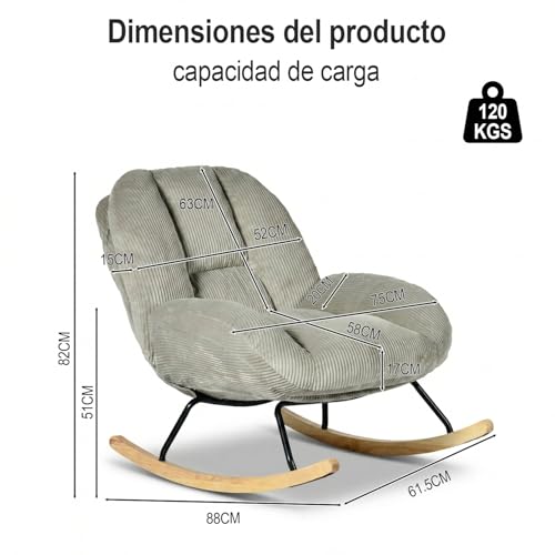 La mejor selección de Mecedoras disponible en línea para comprar. 27 Imagen adicional