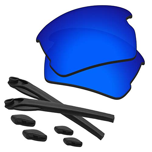 Image of Flak 2.0 Lenses & Rubber Kits Replacement for Oakley Sunglass OO9295 Polarized