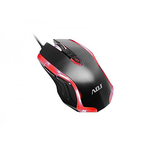 Preisvergleich Produktbild adj Kos Gaming Maus schwarz / rot