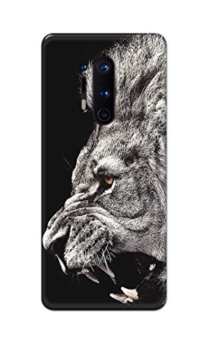Image of Roaring Lion Hard Back Case Cover for OnePlus 8 Pro Back Cover -(J5) VNS2225