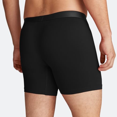 MeUndies – Men’s Ultra Soft Micro Modal Moisture Wicking Boxer Brief – Men’s Underwear – 3 Pack (US, Alpha, Medium, Regular, Regular, Black)