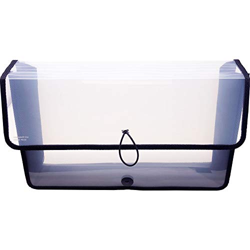 Lion "Epand-N-File Poly Expanding Wallet, Legal, 16"" X 10"" X 0.5"" (Max. Capacity 3""), Clear, 1Ea. (48170-Cr)" #TOP1