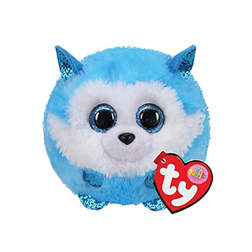 Ty Puffies è la linea di morbide palline di peluche, dai grandi occhi colorati e glitterati ispirati al mondo degli animali, della natura o della fantasia, tutti da abbracciare e collezionare!
