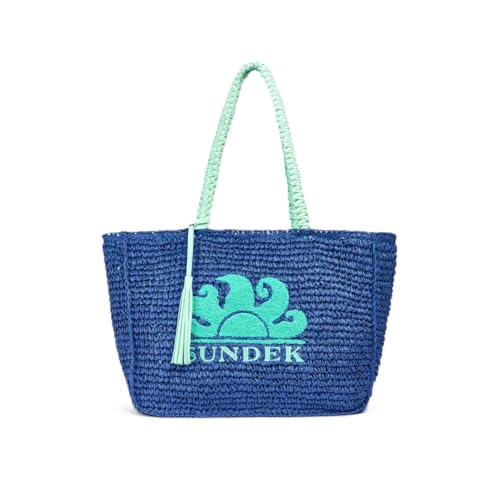 Sundek Wina Straw Bagcolor Bilberry A7400 - Bilberry One Size